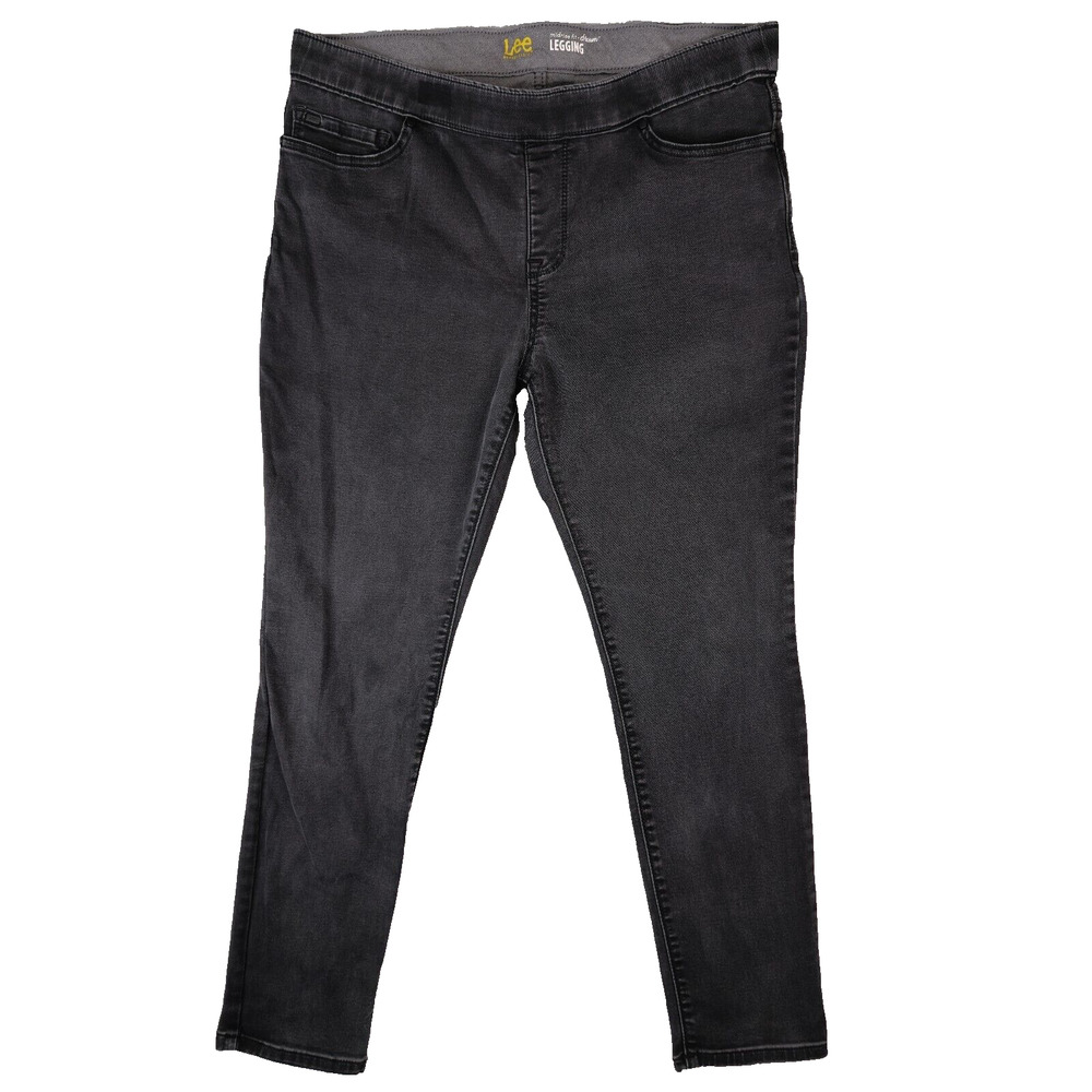 Lee Jeans Womens 16 Short Modern Series Midrise Fit Dream‎ Skinny Leg Stretch